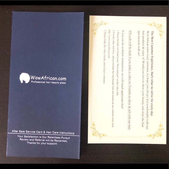 ❗️SOLD❗️Wowafrican Human Hair Wig Body Wave 20in - Picture 8 of 8